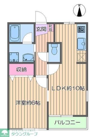 ファインベル北綾瀬IIの物件間取画像